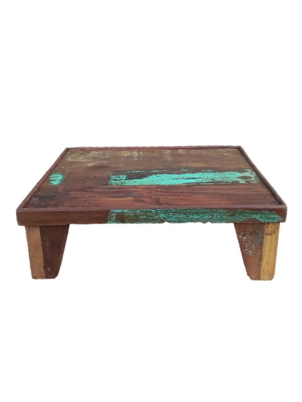 Reclaimed Wood Pedestal 12”