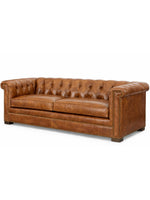 McGee Leather Sofa | Brompton Tobacoo