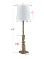 Joey Lamp | 32"h
