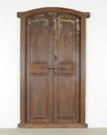 Reclaimed Wood Door with Frame