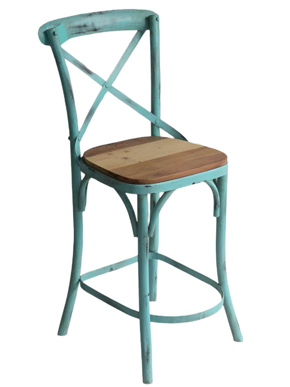 Madoc Counter Chair | White