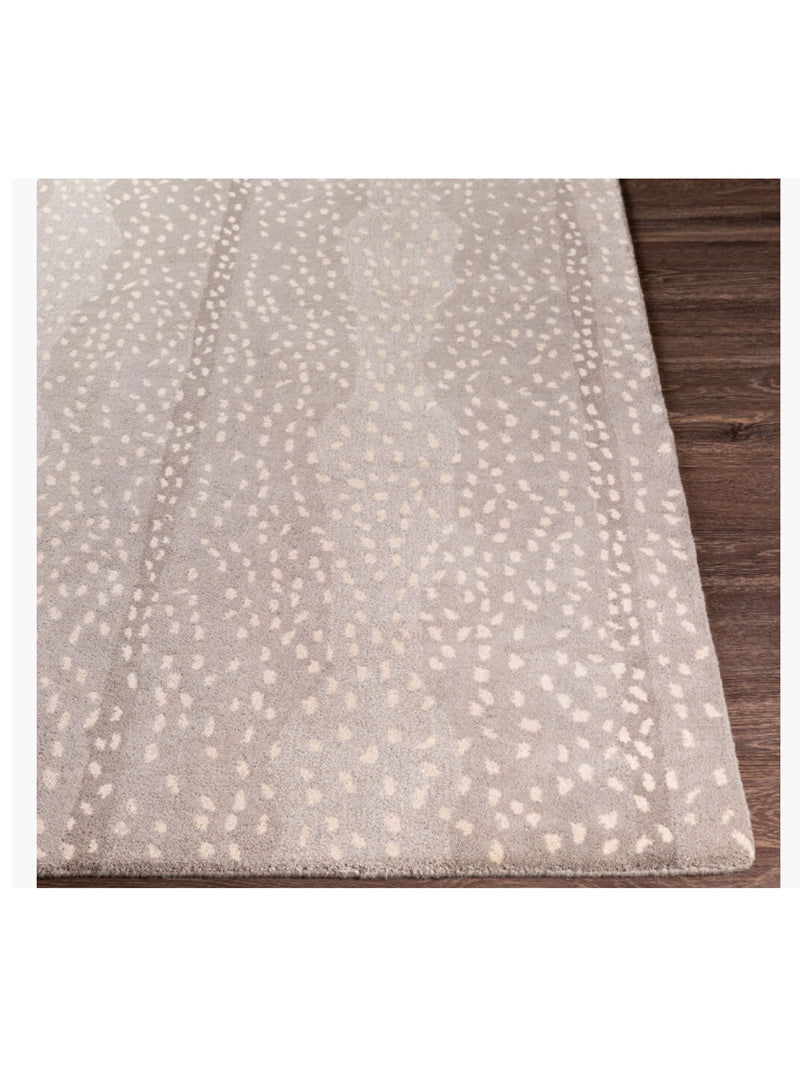 Gazelle Handmade Rug | Gray Charcoal 8X10