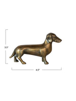 Cast Aluminum Dachshund