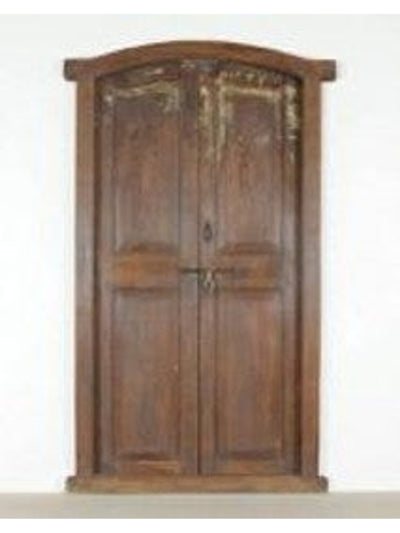 Reclaimed Wood Door with Frame