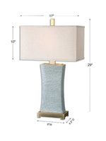 Cantarana Pale Blue Lamp