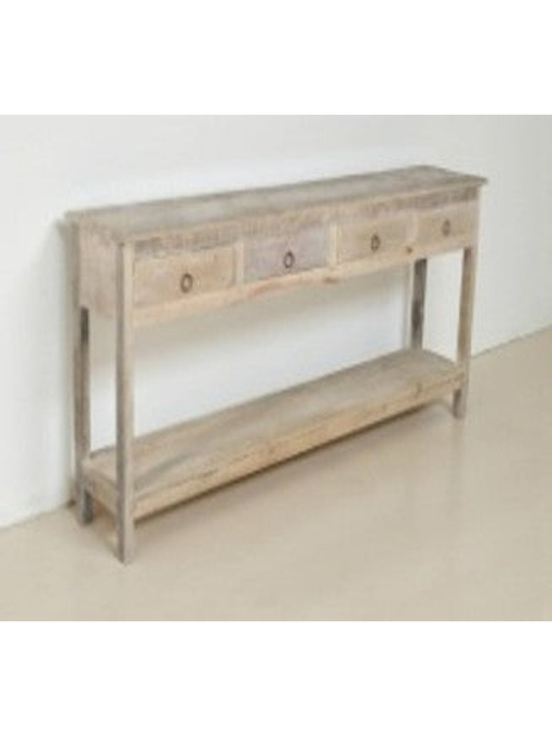 Light Wooden Console Table