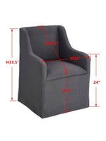 Barber Dining Chairs | Charcoal