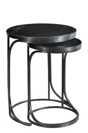 Aiden Nesting Tables S/2 BLK