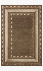 Wool Runner|Bark/Natural 2.5" x 7'5"