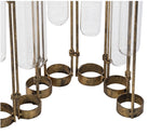 Angie Staggered Glass Vial Vase