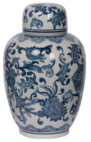 Blue & White Ginger Jar