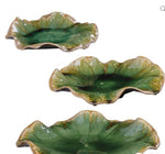 Abella Green Small Ceramic Wall Decor