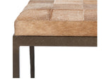 Achen 60" Hair on Hide Bench | Canyon Sand