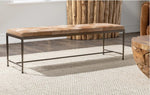 Achen 60" Hair on Hide Bench | Canyon Sand