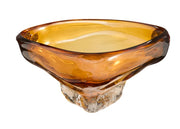 Alistair Bowl | Amber/Clear