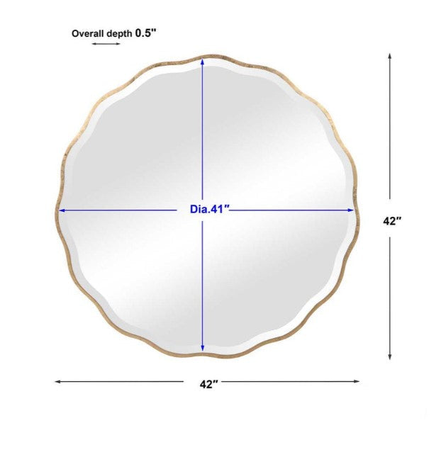 Aneta Round Mirror
