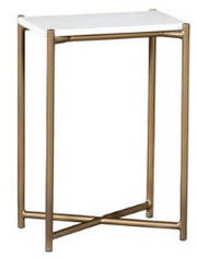 Barbour Martini Table | White