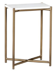 Barbour Martini Table | White