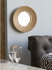 Beaded Sunburst Mirror SM