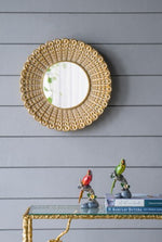 Beaded Sunburst Mirror SM