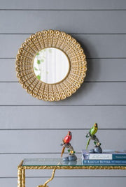 Beaded Sunburst Mirror SM