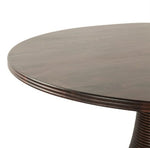 Bijou Round Dining Table | Dark Sienna