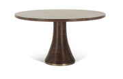Bijou Round Dining Table | Dark Sienna