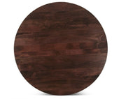 Bijou Round Dining Table | Dark Sienna