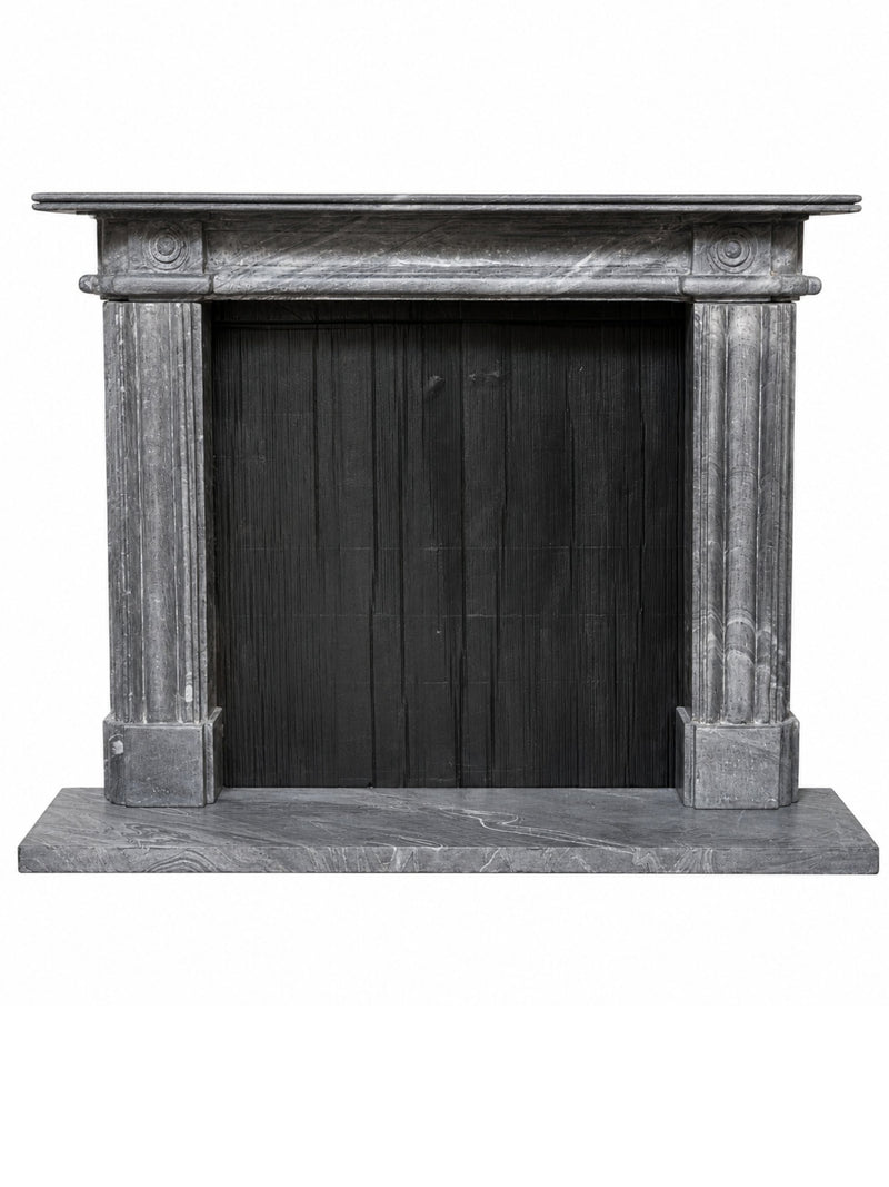 Black Marble Fireplace