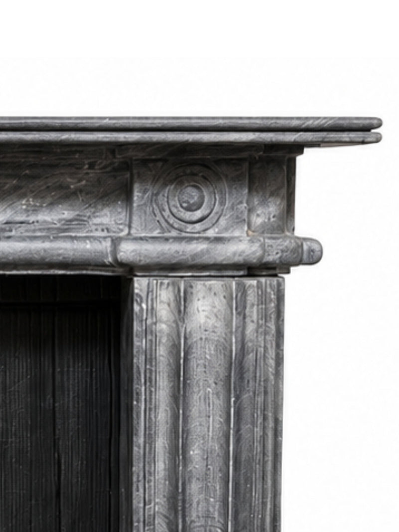 Black Marble Fireplace