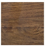 Brown Pedestal Side Table