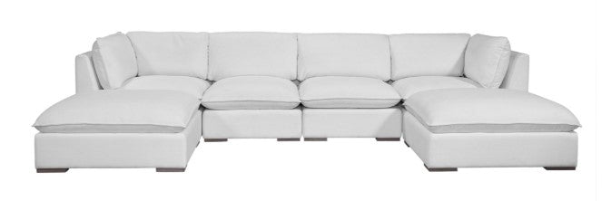 Burbank Sectional w/Double Chaise