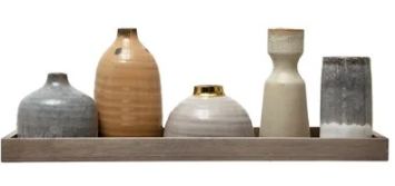 LG Reactive Glaze & Taper Holder