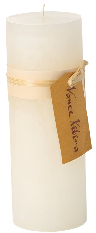 Melon White 9" Pillar Candle