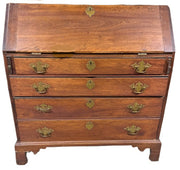 American Chippendale Birch Slant-Front Desk