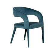 Opal Rounded Chair | Blue