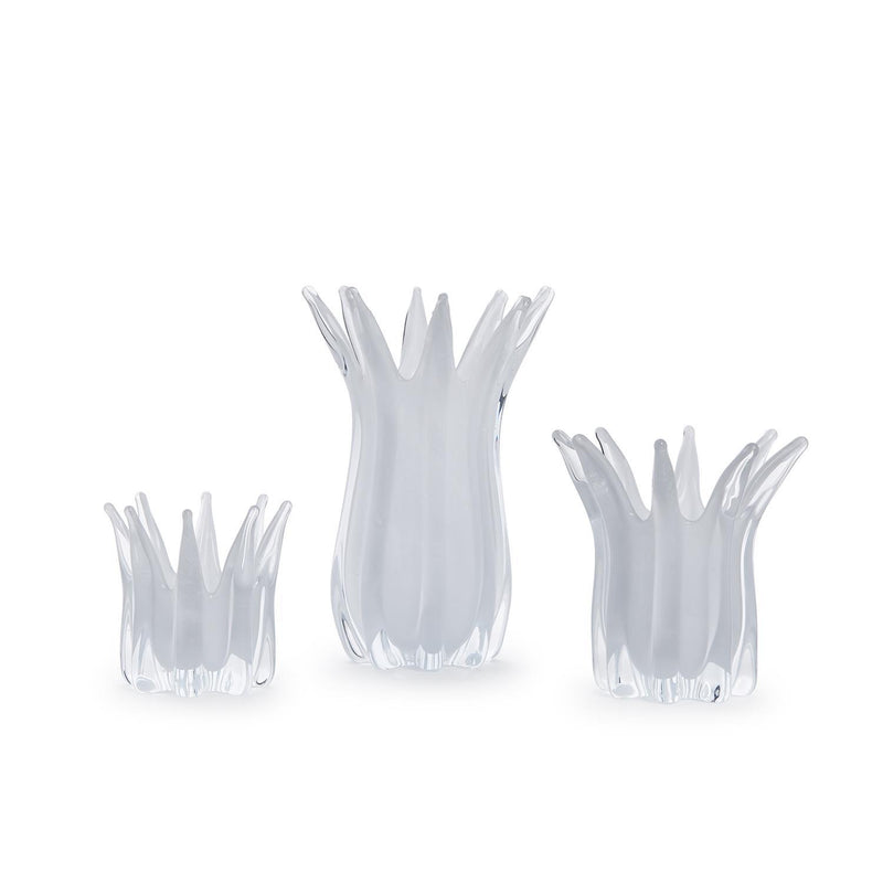 Glass Candle Holder/Vase | Large