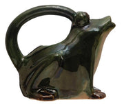 Stoneware Frog Watering Pitcher