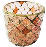 Glass Mosaic Votive Holder