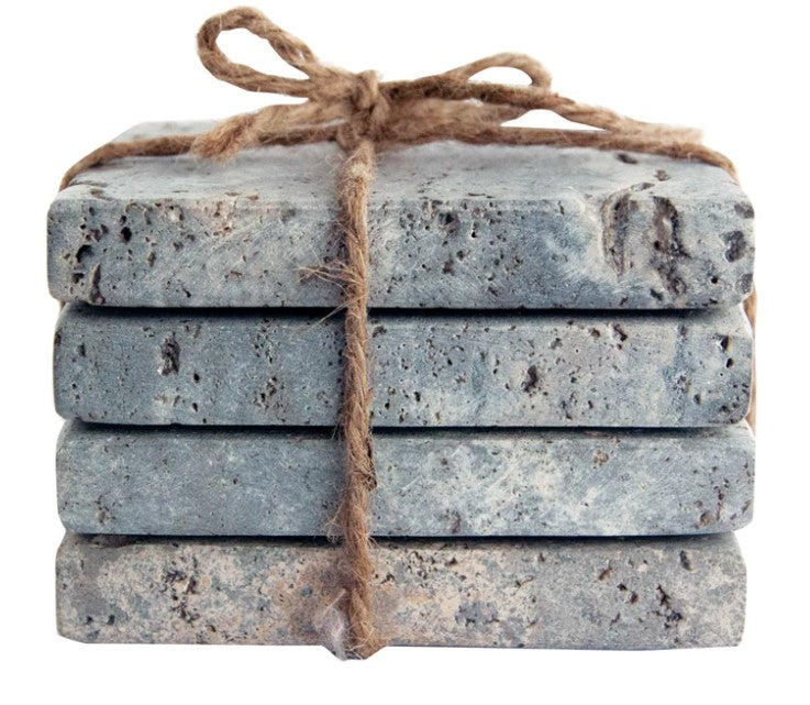 Travertine Coasters