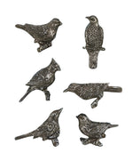 Pewter Bird Magnets - S|6
