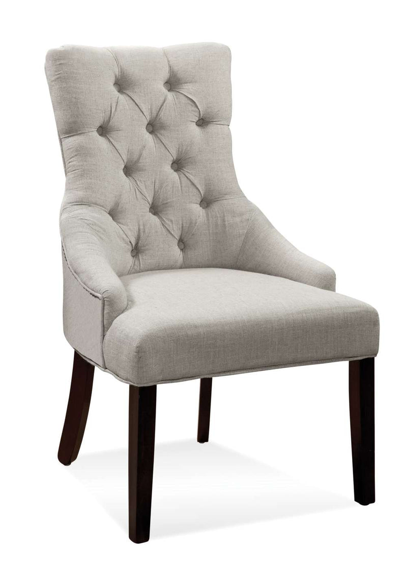 Fortnum Parson Chair | Beige | Linen | 25x26x39