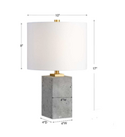 Drexel Stained Concrete Table Lamp