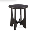 Dunnigan Round End Table | Black
