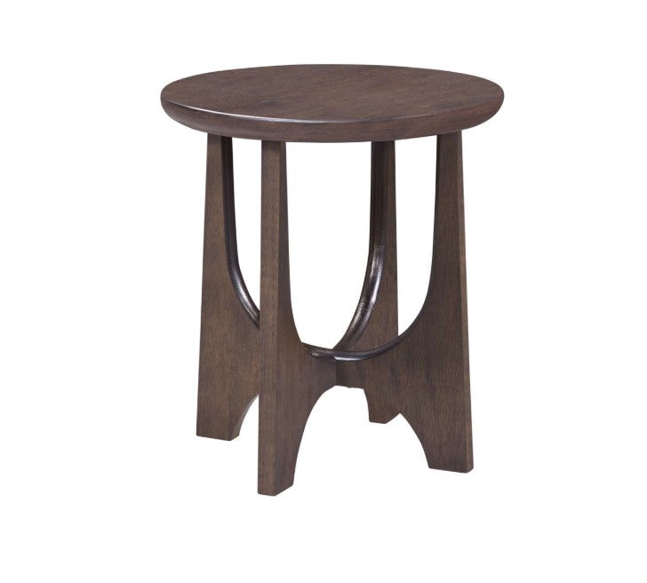 Dunnigan Brown Oak End Table
