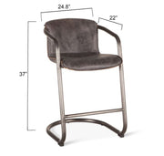 Portofino Counter Stool -Ebony