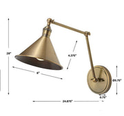 Exeter, 1 Light Sconce