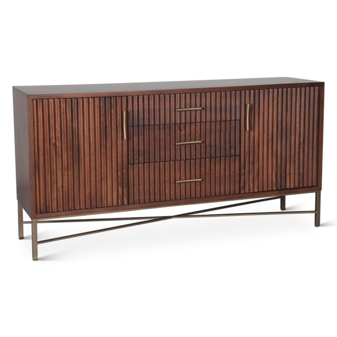 Cosmopolitan 68" Sideboard | Honey Brown