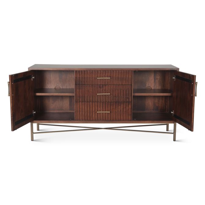 Cosmopolitan 68" Sideboard | Honey Brown
