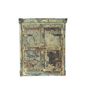 Old Shutter Window With Mirror